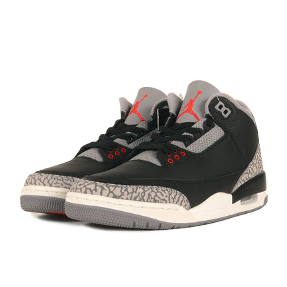 AIR JORDAN 3 RETRO BLACK CEMENT (2024年製 / DN3707-010)