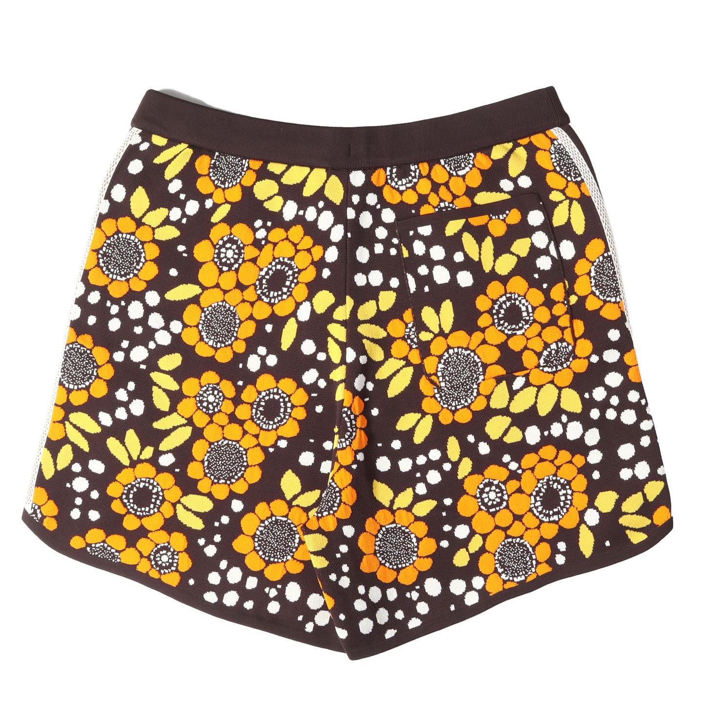 24AW ×Wales Bonner フローラル柄 ニット ショーツ(Knitted Short)