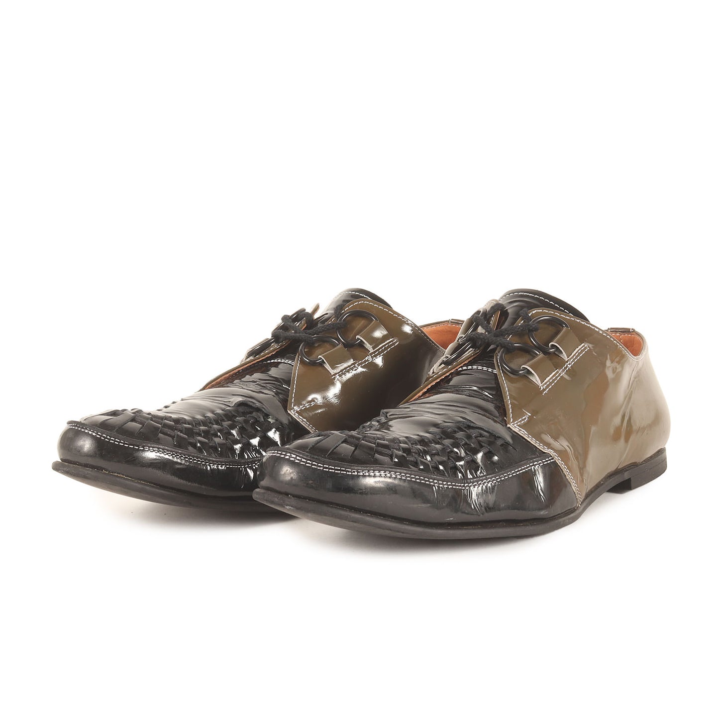 04SS ドリーム期 パテントレザー ギブソンシューズ