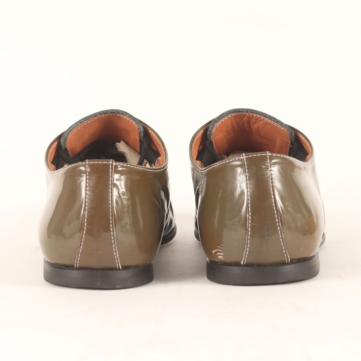 04SS ドリーム期 パテントレザー ギブソンシューズ