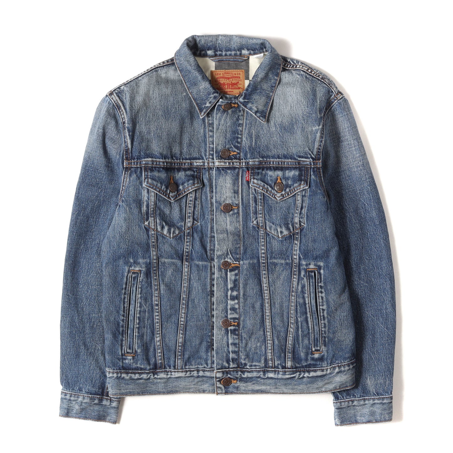 ×Levi's 裏地チェッカー 3rd デニム トラッカージャケット(Trucker Jacket)