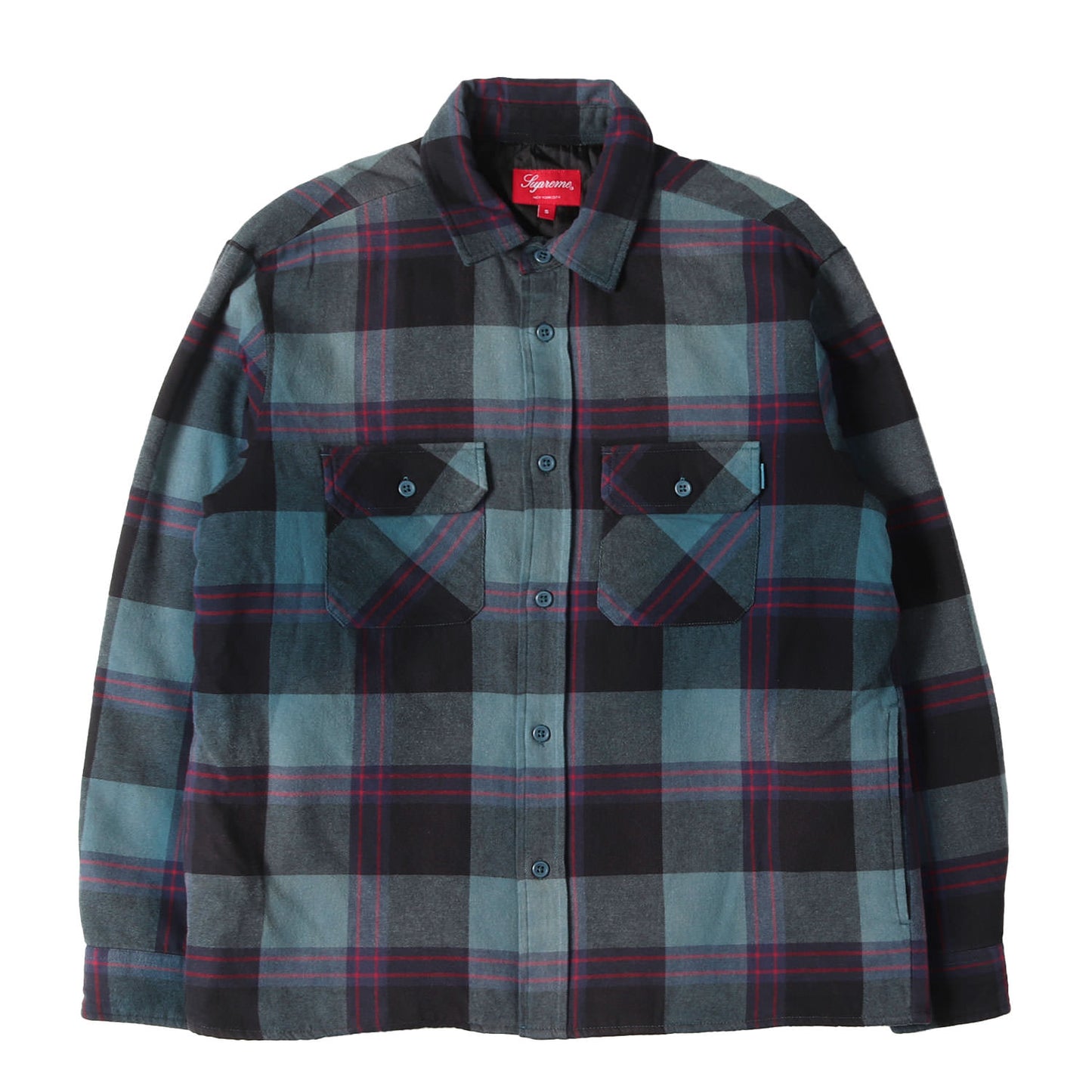 20AW 裏地キルティング チェック ネルシャツ(Quilted Flannel Shirt)
