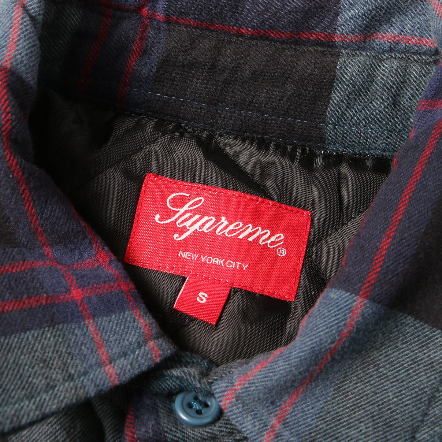 20AW 裏地キルティング チェック ネルシャツ(Quilted Flannel Shirt)