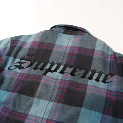 20AW 裏地キルティング チェック ネルシャツ(Quilted Flannel Shirt)