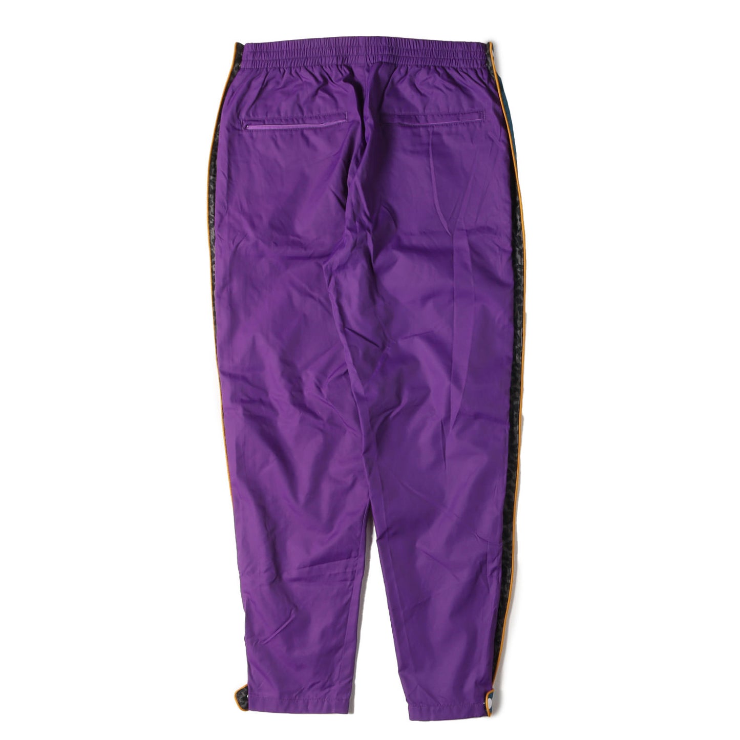 ×Just Don レオパードライン ナイロン トラックパンツ(Trackpant)