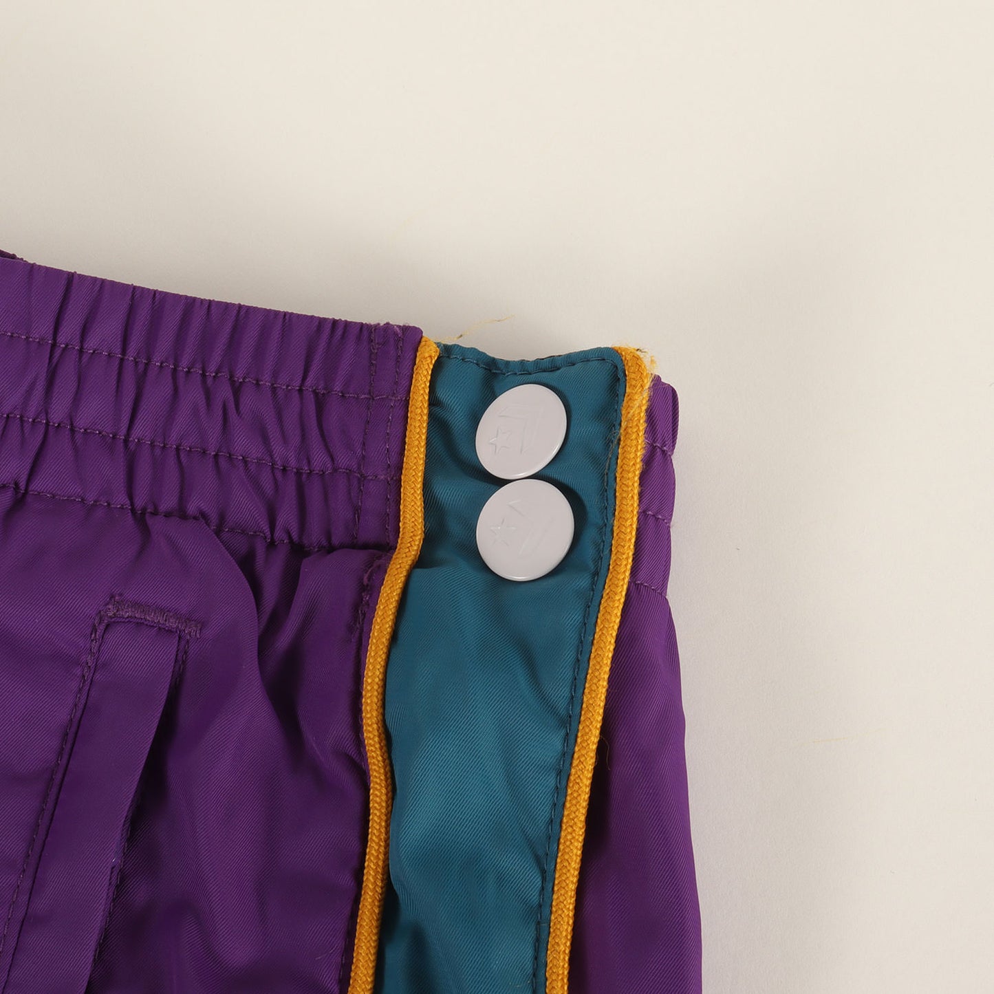 ×Just Don レオパードライン ナイロン トラックパンツ(Trackpant)