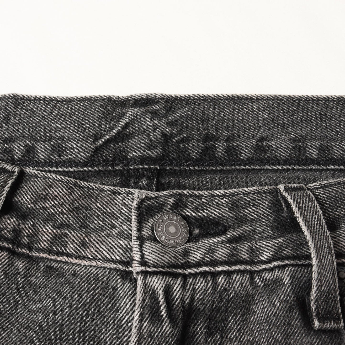 [リーバイスプレミアム] 568 STAY LOOSE ヴィンテージ加工 ルーズ ストレート デニムパンツ