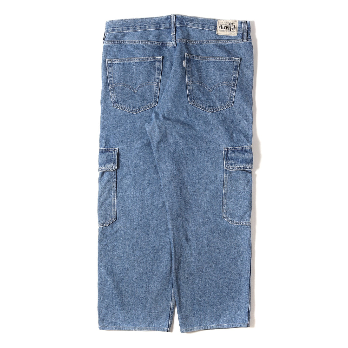 [現行モデル] silver Tab ウォッシュド カーゴ デニム パンツ (LOOSE FIT)