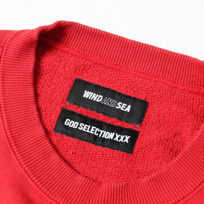 21AW ×GOD SELECTION XXX BOXロゴ クルーネック スウェット