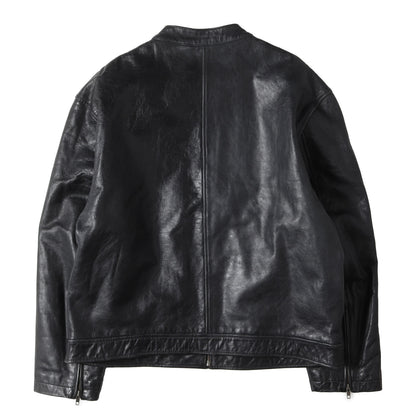 [人気モデル OLD GAP] 00s レザー シングル ライダース ジャケット