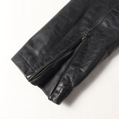 [人気モデル OLD GAP] 00s レザー シングル ライダース ジャケット