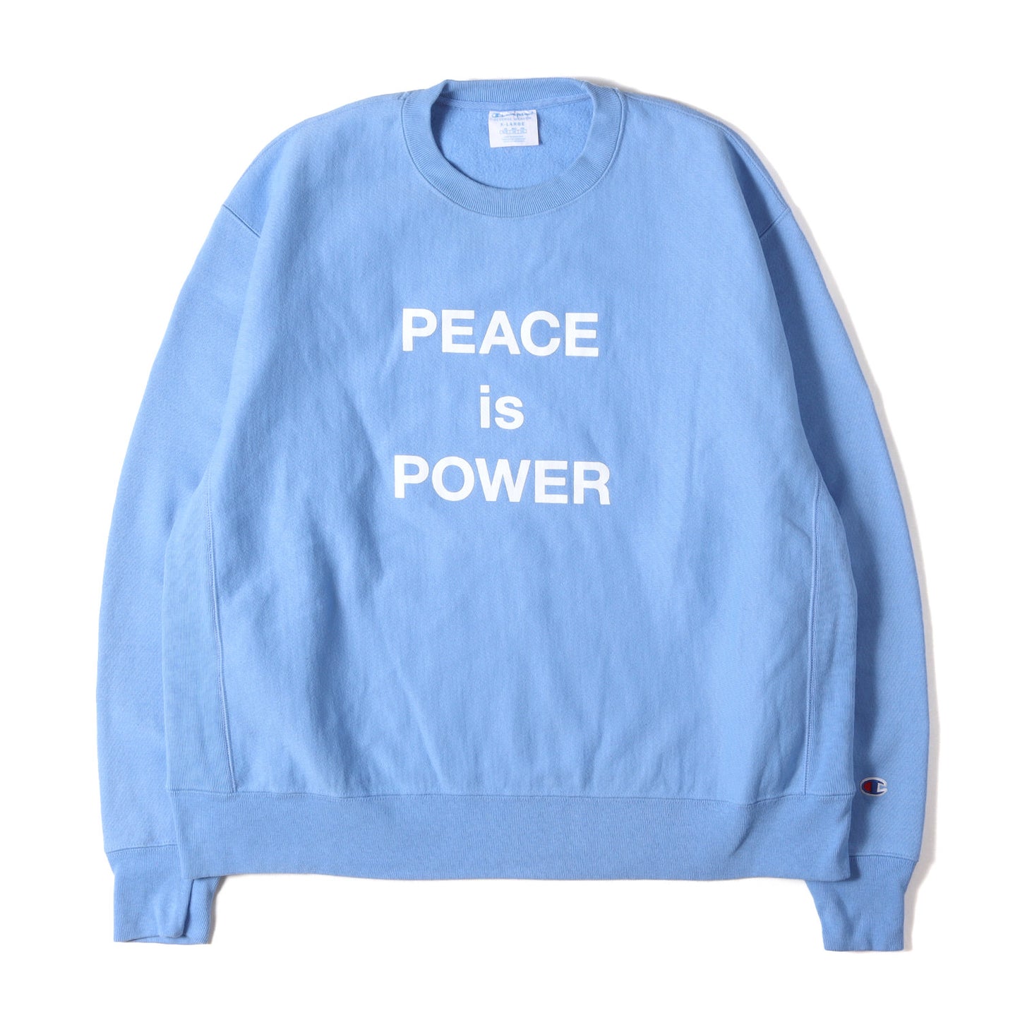 ×MoMA リニューアル記念 オノ・ヨーコ PEACE is POWER リバースウィーブ スウェット