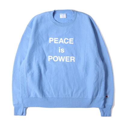 ×MoMA リニューアル記念 オノ・ヨーコ PEACE is POWER リバースウィーブ スウェット