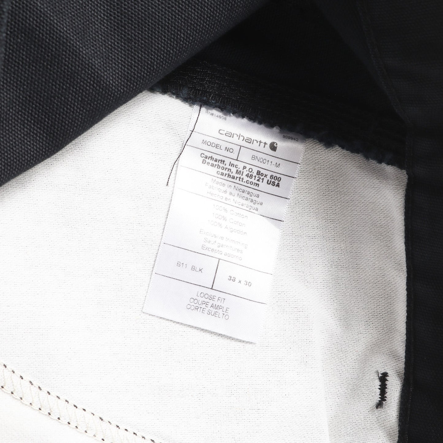 US企画 ブラックダック ペインターパンツ (Loose Fit Washed Duck Utility Work Pant)