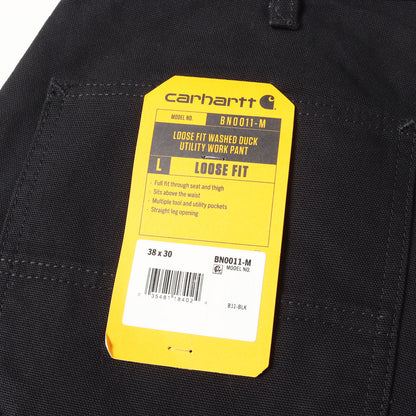 US企画 ブラックダック ペインターパンツ (Loose Fit Washed Duck Utility Work Pant)