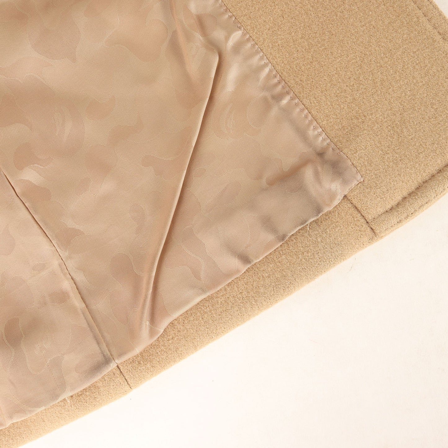 MR. BATHING APE メルトンウール 裏地ジャガードカモ チェスターコート