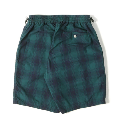 24SS タータンチェック コットン イージーショーツ(HIKER EASY SHORTS COTTON TYPEWRITER TARTAN CHECK)