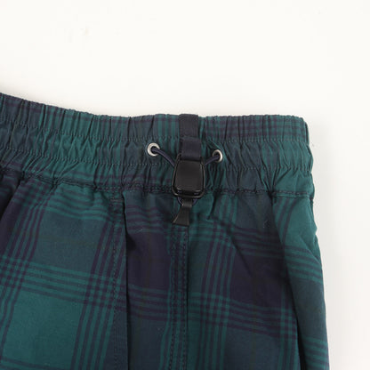 24SS タータンチェック コットン イージーショーツ(HIKER EASY SHORTS COTTON TYPEWRITER TARTAN CHECK)