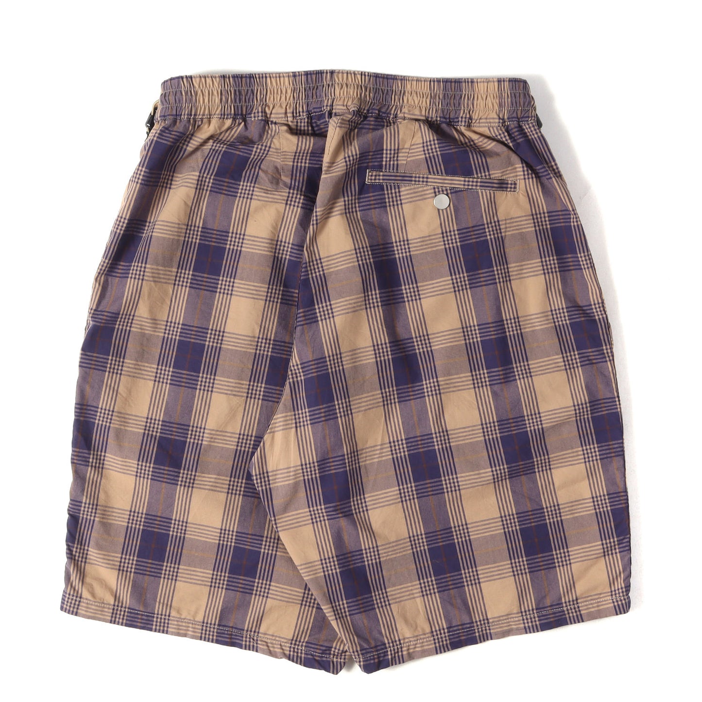 24SS タータンチェック コットン イージーショーツ(HIKER EASY SHORTS COTTON TYPEWRITER TARTAN CHECK)