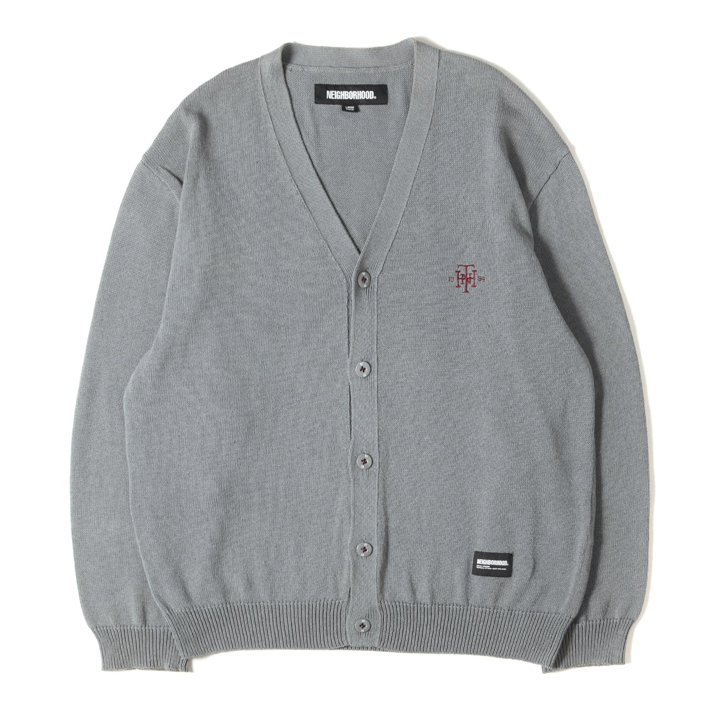24SS サマーニット カーディガン(PLAIN CARDIGAN)