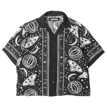 24SS コズミック柄 ハワイアンシャツ / アロハシャツ(COSMIC HAWAIIAN SHIRT)