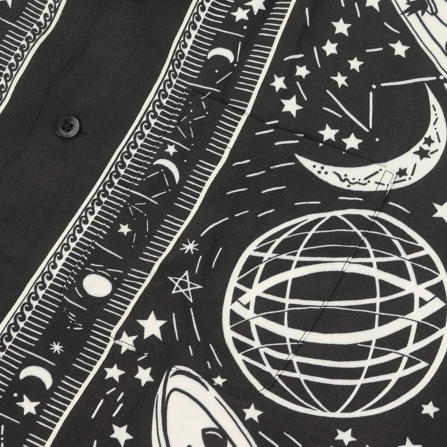 24SS コズミック柄 ハワイアンシャツ / アロハシャツ(COSMIC HAWAIIAN SHIRT)