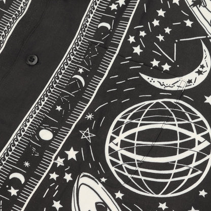 24SS コズミック柄 ハワイアンシャツ / アロハシャツ(COSMIC HAWAIIAN SHIRT)