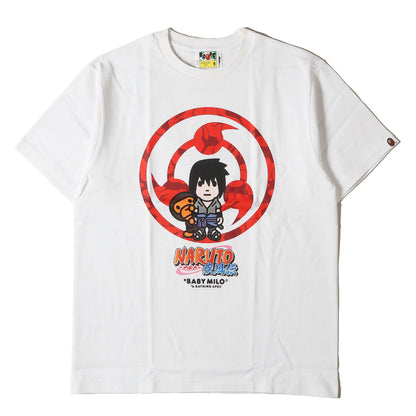×NARUTO -ナルト- 疾風伝 うちはサスケ & ベビーマイロ Tシャツ