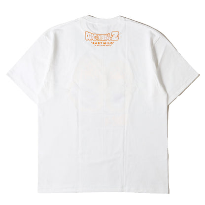 22SS ×ドラゴンボール Z 魔人ブウ編 超サイヤ人ベジータ & 孫悟空 & ベビーマイロ Tシャツ