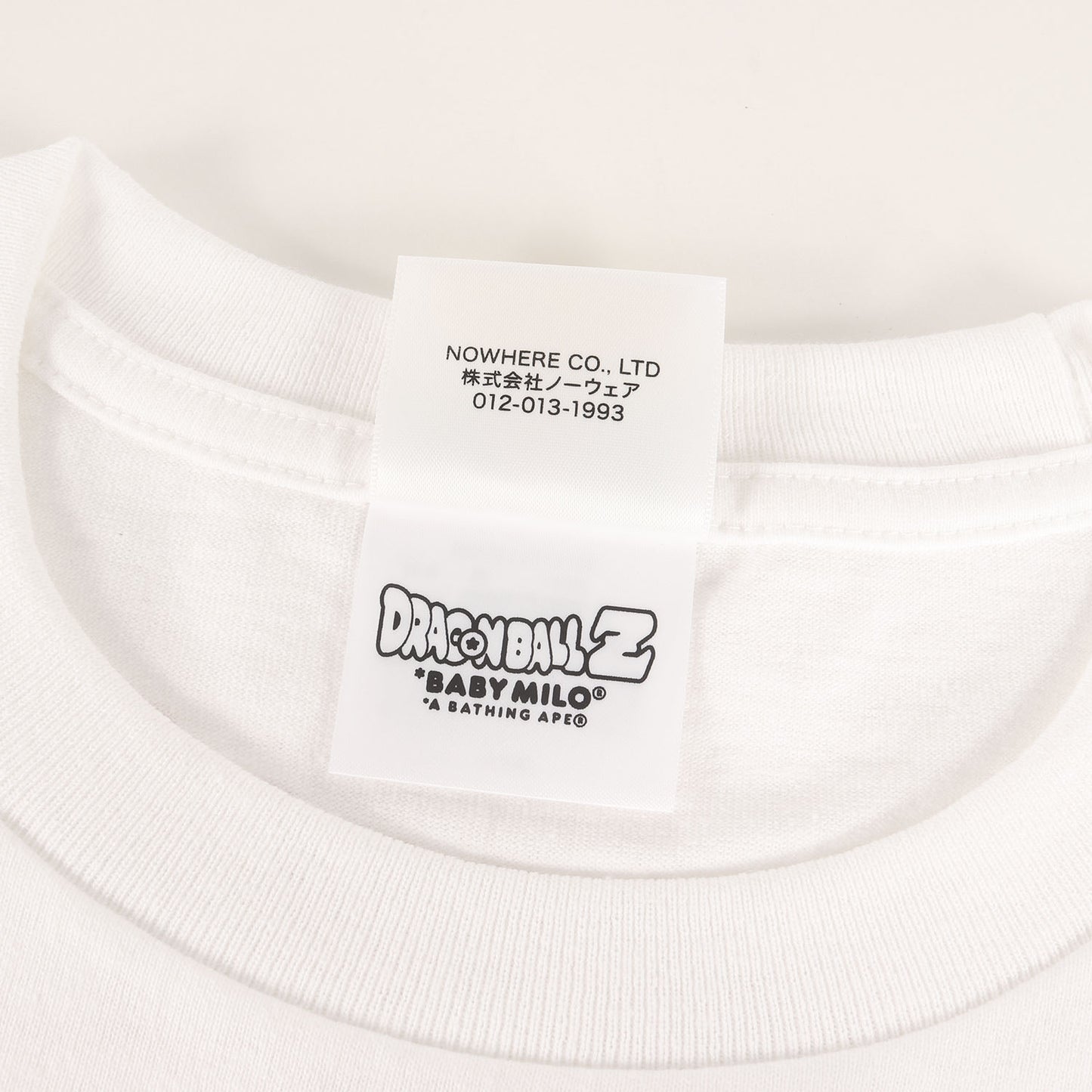 22SS ×ドラゴンボール Z 魔人ブウ編 超サイヤ人ベジータ & 孫悟空 & ベビーマイロ Tシャツ