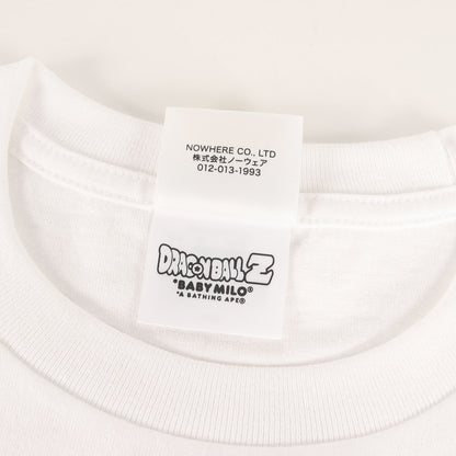 22SS ×ドラゴンボール Z 魔人ブウ編 超サイヤ人ベジータ & 孫悟空 & ベビーマイロ Tシャツ