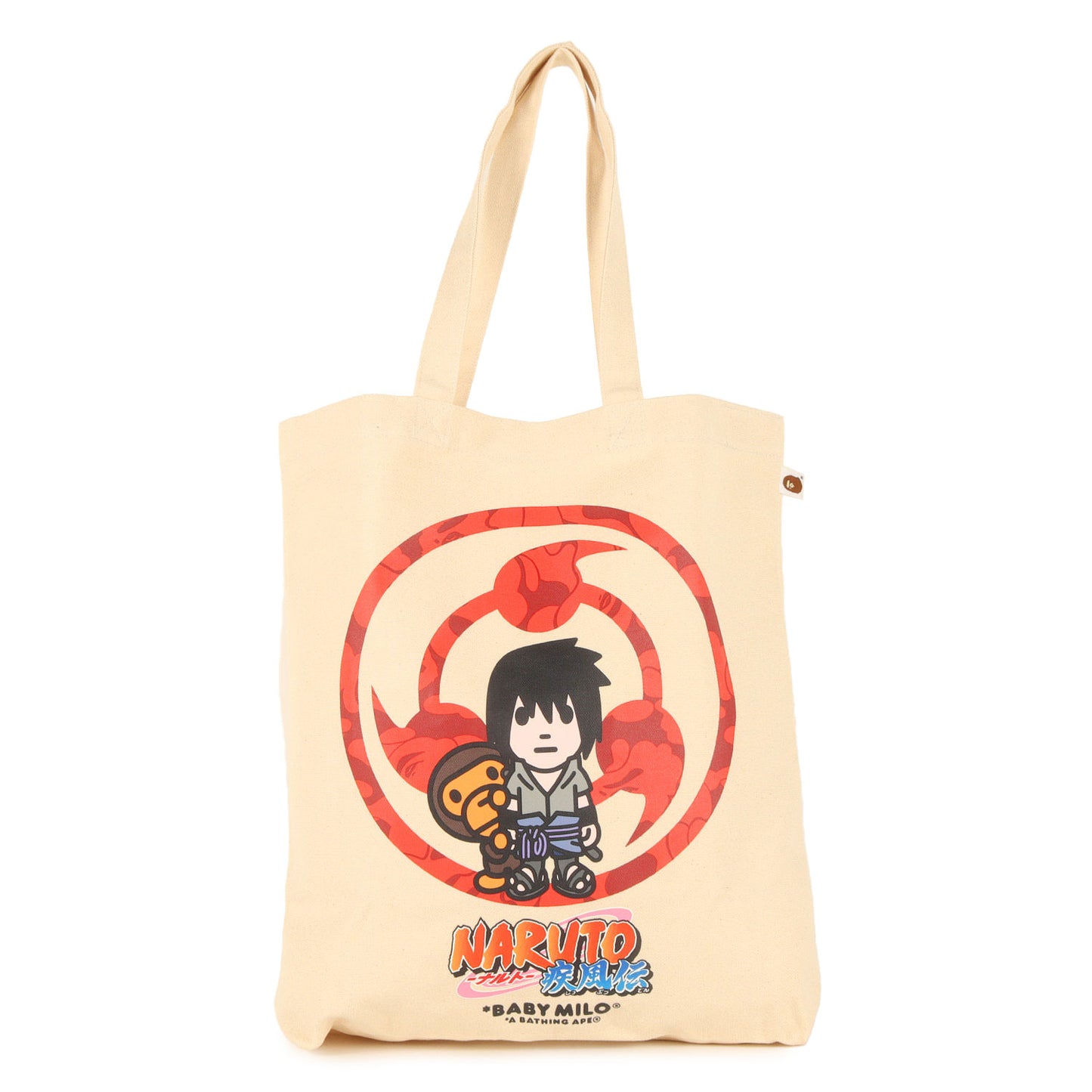 ×NARUTO -ナルト- 疾風伝 うちはサスケ キャンバス トートバッグ