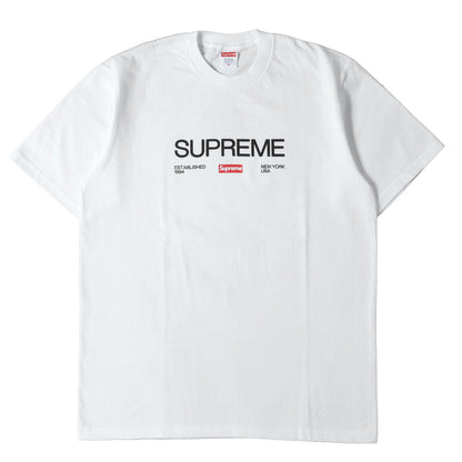 21AW ブランドロゴ クルーネック Tシャツ(Est. 1994 Tee)