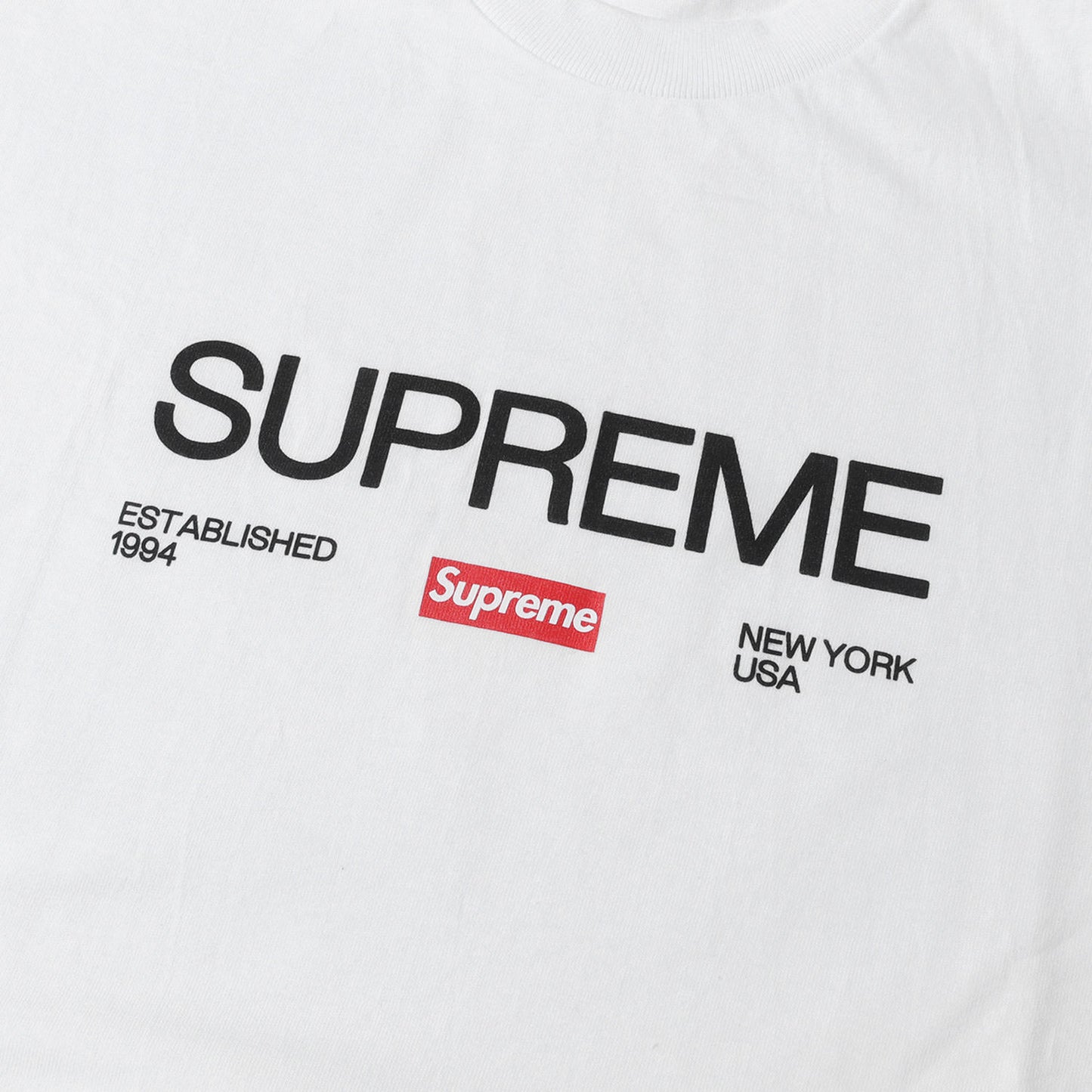 21AW ブランドロゴ クルーネック Tシャツ(Est. 1994 Tee)