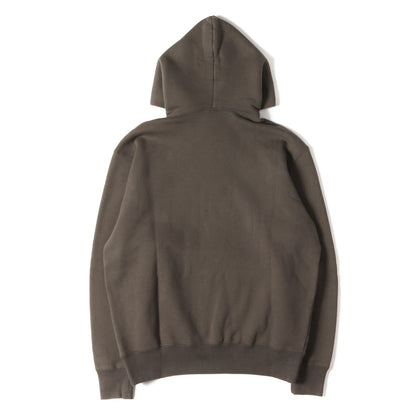 23AW クロスネック ヘビー スウェットパーカー(CROSS NECK HOODIE BAR TAG)