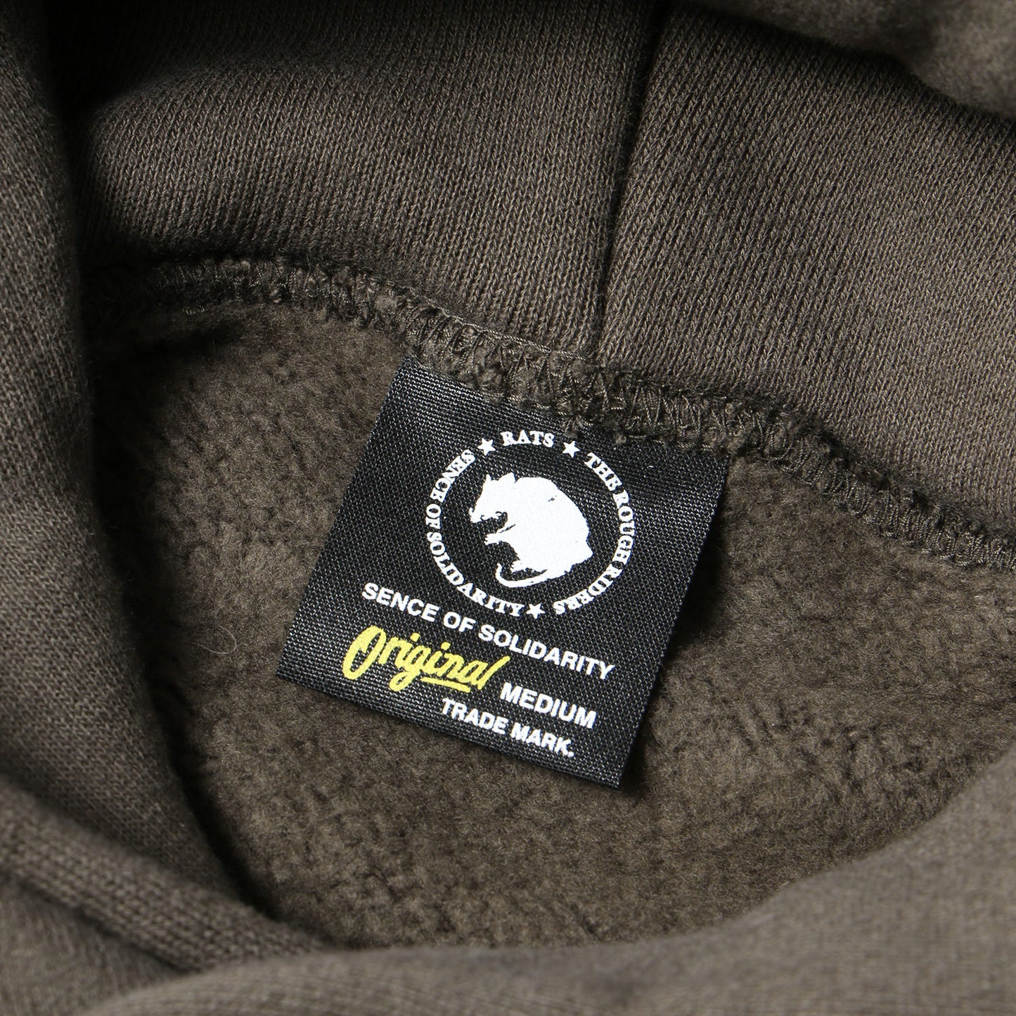 23AW クロスネック ヘビー スウェットパーカー(CROSS NECK HOODIE BAR TAG)