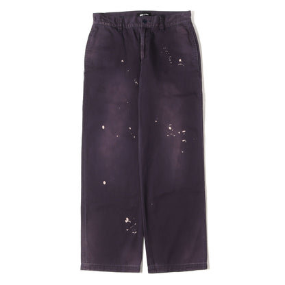 24AW フェード&ブリーチ加工 チノパンツ(SEA SPORT FADED CHINO PANT)