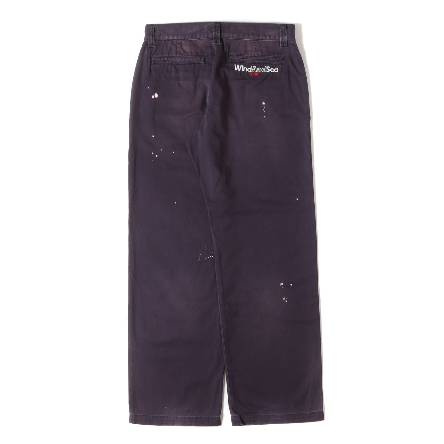 24AW フェード&ブリーチ加工 チノパンツ(SEA SPORT FADED CHINO PANT)