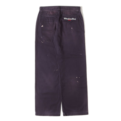 24AW フェード&ブリーチ加工 チノパンツ(SEA SPORT FADED CHINO PANT)