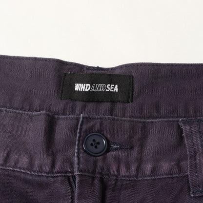 24AW フェード&ブリーチ加工 チノパンツ(SEA SPORT FADED CHINO PANT)