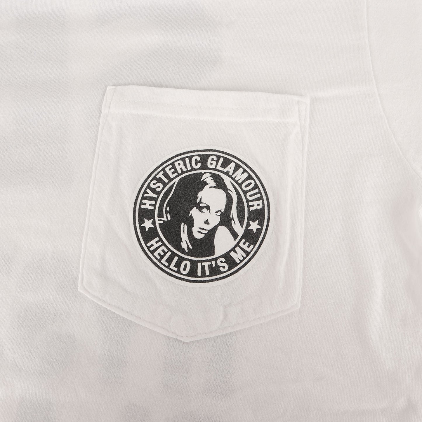 ×HYSTERIC GLAMOUR ブランドロゴ ポケット Tシャツ