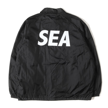 ブランドロゴ ナイロン コーチジャケット