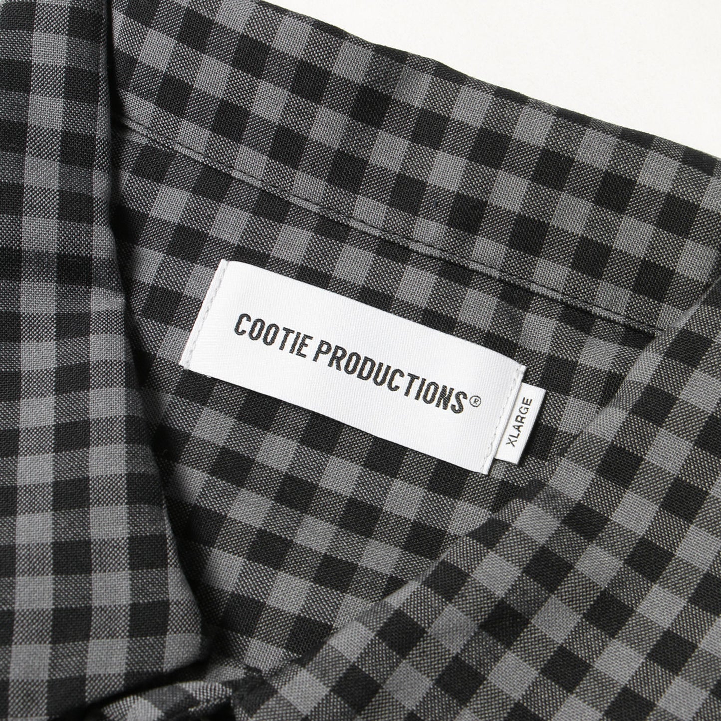 25SS ギンガムチェック オーバーサイズ ワークシャツ(T/W Work L/S Shirt)