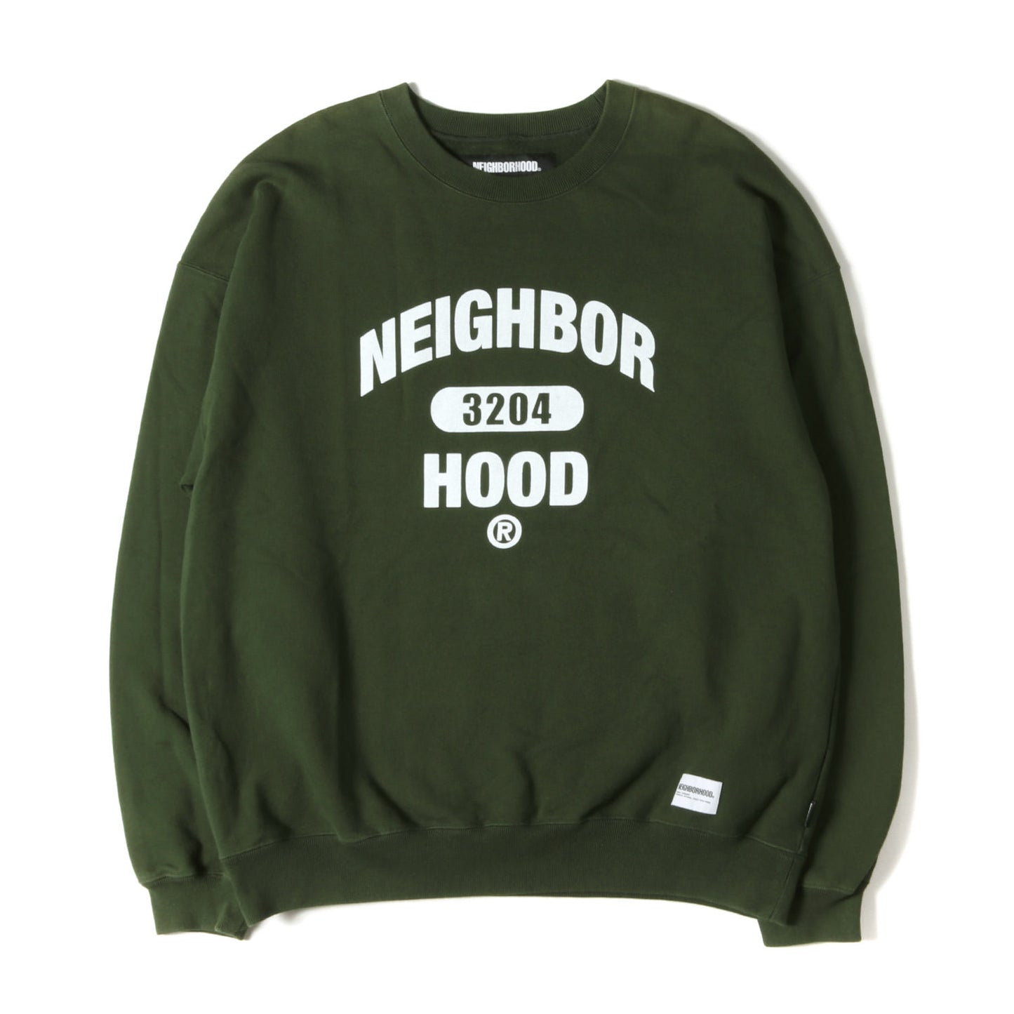 23SS カレッジロゴ クルーネック スウェット(COLLEGE SWEATSHIRT LS)