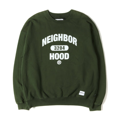 23SS カレッジロゴ クルーネック スウェット(COLLEGE SWEATSHIRT LS)