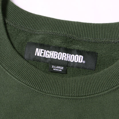 23SS カレッジロゴ クルーネック スウェット(COLLEGE SWEATSHIRT LS)
