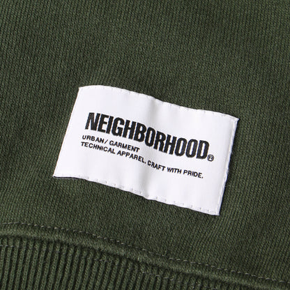 23SS カレッジロゴ クルーネック スウェット(COLLEGE SWEATSHIRT LS)