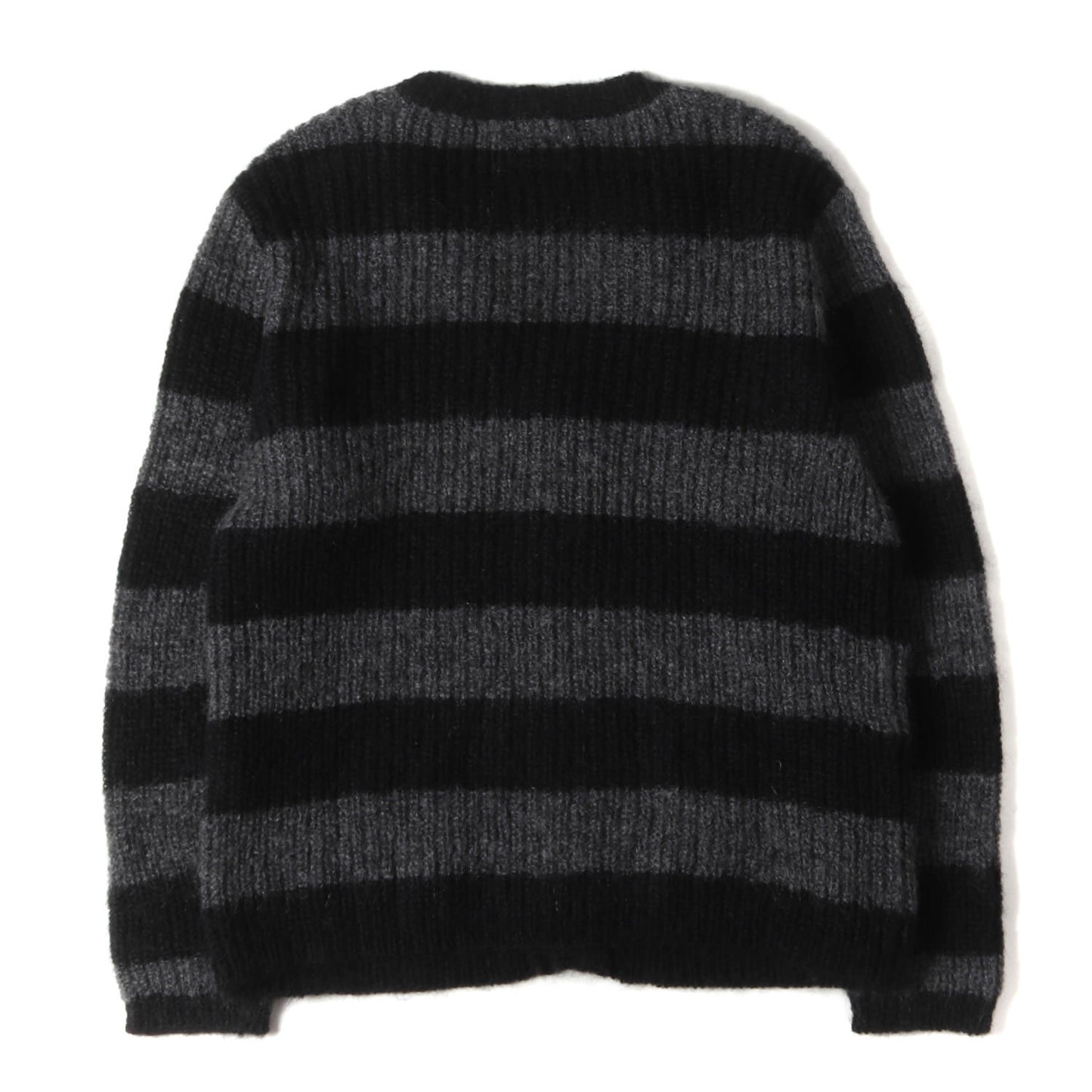ボーダー モヘヤニット カーディガン(DIP / MW-CARDIGAN. LS)