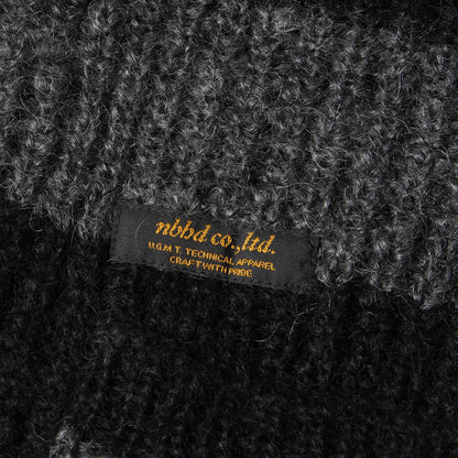 ボーダー モヘヤニット カーディガン(DIP / MW-CARDIGAN. LS)