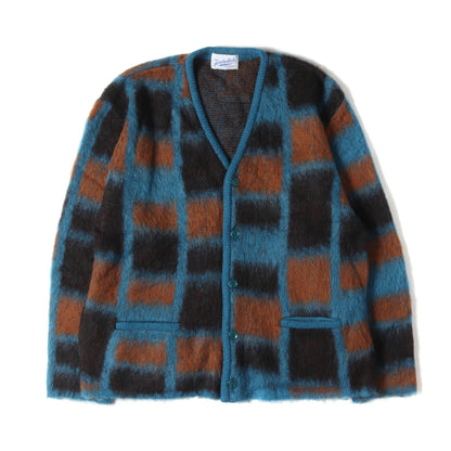 ジオメトリック モヘヤニット カーディガン(MOHAIR CARDIGAN G)